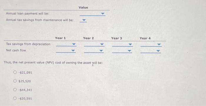 The lessee's lease analysis Consider the case of Scorecard Corporation: Scorecard Corporation