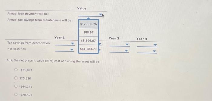 (including shipping and installation). Scorecard can take out a fouryear, $30,000 loan