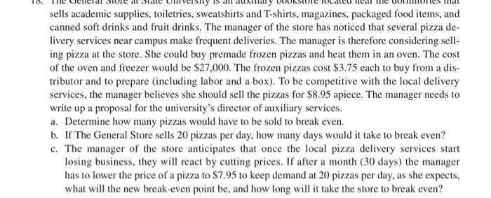  I was able to answer a and b but I dont