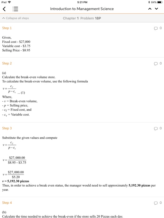 understand how the answer in c came about. Why do I need