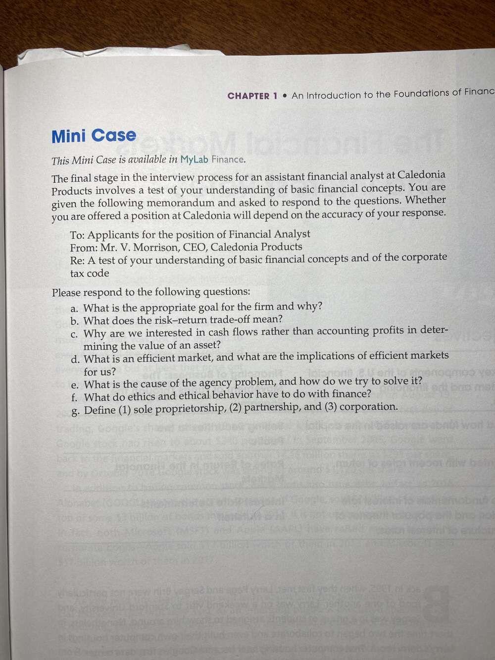 This is corporate finance. Please do not copy from internet or solutions.