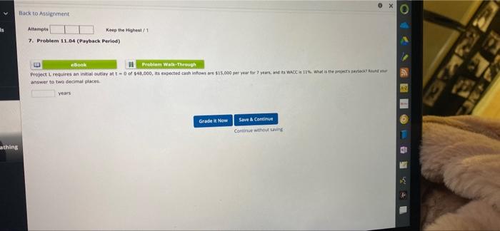  X Back to Assignment O Alam Keep the Highest 1 7.