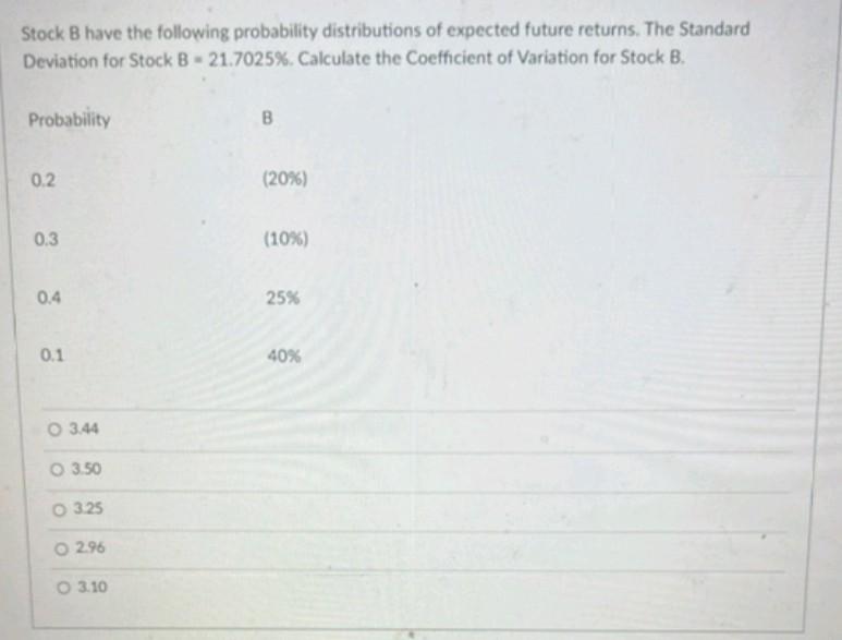 thumbs up. Suppose you are the money manager of a 58 million