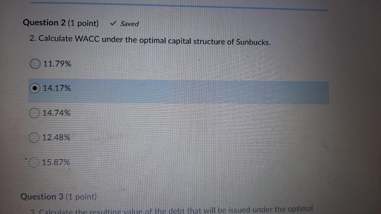 business manager of Sunbucks, a coffee shop located adjacent to campus. The