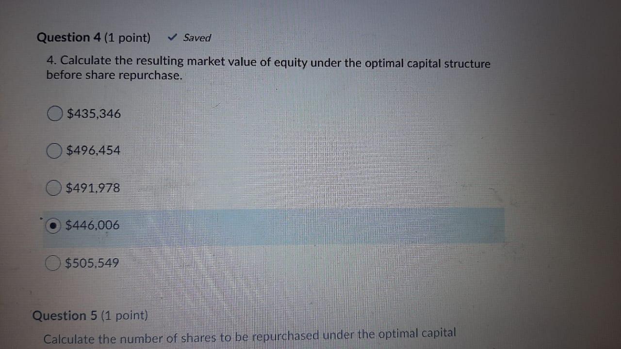 firm is currently financed with 90% equity and 10% debt; it has