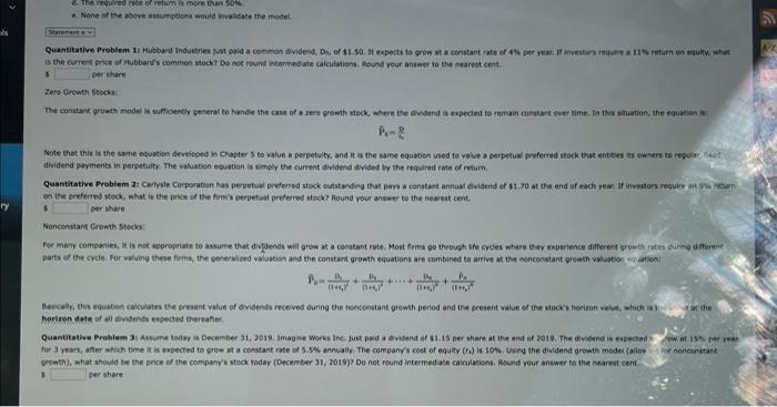  4. The required to return is more than so . None