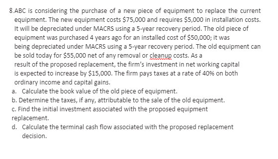 **note: you will answer clearly and as soon as possible. I will