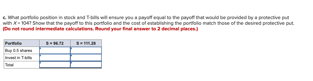 protective put position on the stock of XYZ Co. to lock in