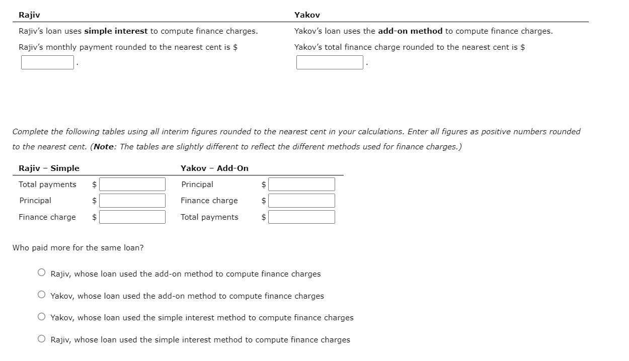 and Add-On Methods of Interest Computation Installment loans allow borrowers to repay