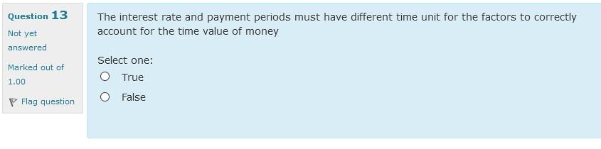 present worth method, it is necessary to always compare them over a