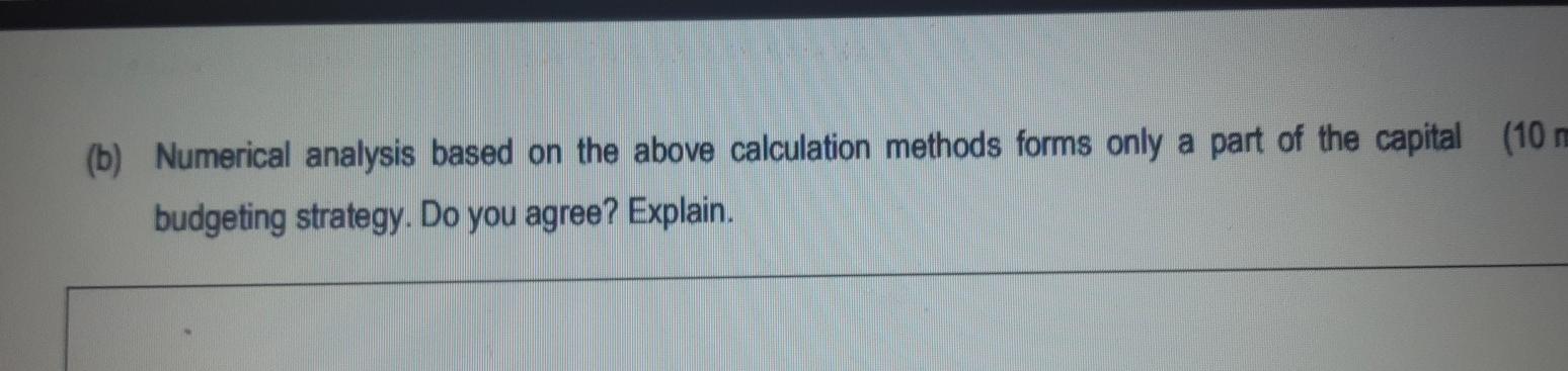 considering purchasing the following new machines which relevant data is presented below.