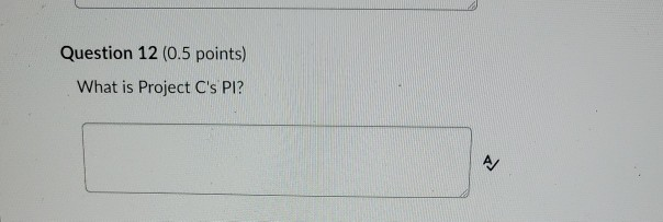 The project will then return cash flows of $65,000 in year 1,