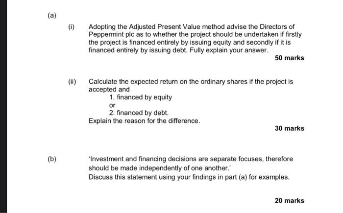 One senior member of the management team considers it preferable to seek