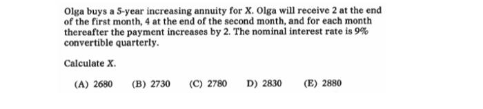  Financial Mathematics question, please use formulas and handwritten work rather than