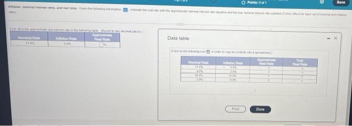 Eight part question. Please explain in detail each step for each answer.