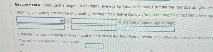 for the "package" of productstotal dozens of donuts to be sold. (Complete