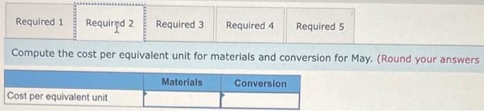 stages prior to completion. Information on work in the first department, Cooking,