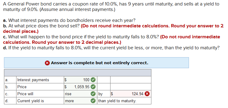  Please answer 1. C and 2 B only A General Power