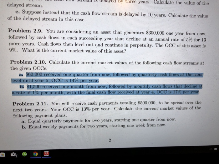  Hello can someone show me 2.10 with steps please l OW