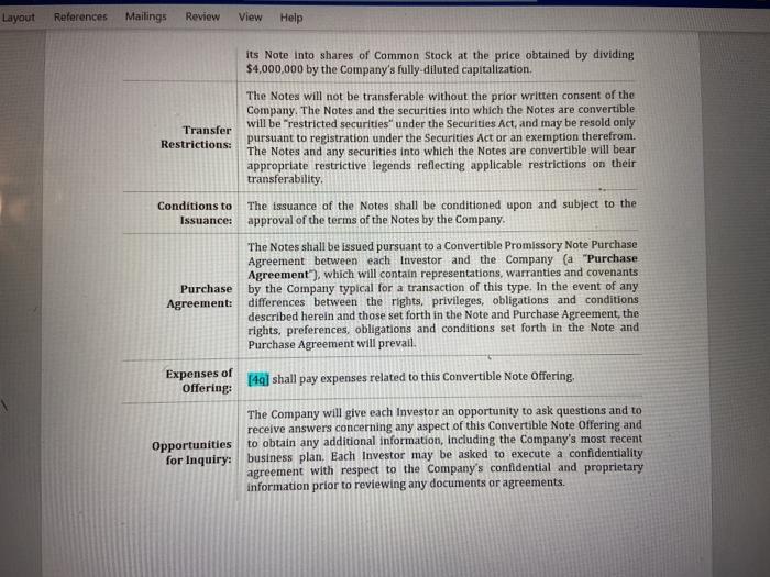 some additional capital to hire more employees. Aggie Corp has found two