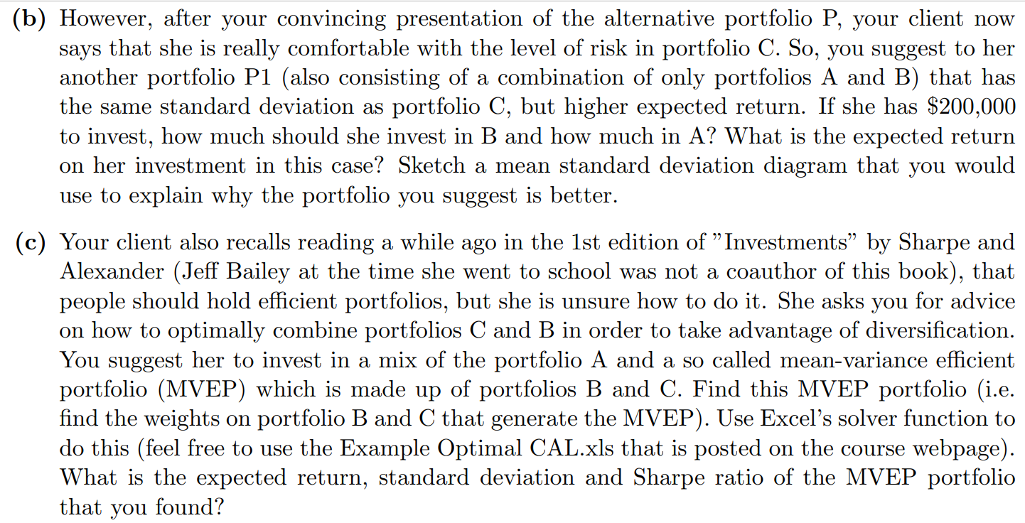 Selection) (10 points) The Triad family of mutual funds allows investors to