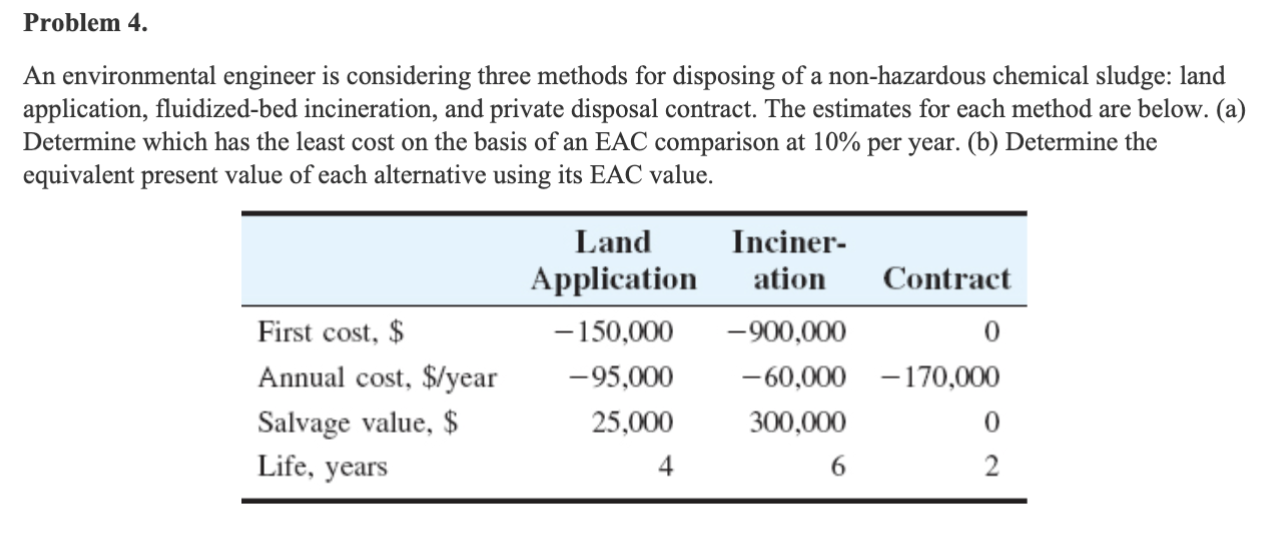 Ideally, show how to answer this using excel functions. Thanks! Problem 4.