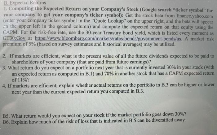 in case info is needed from other questions Compute the value of