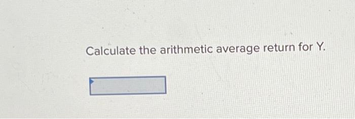 and the standard deviations for X and Y. Year 1 2 3