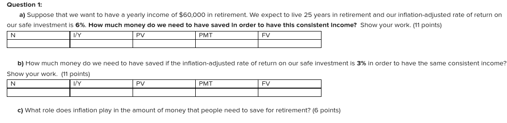  Please explain the excel function uesed Question 1: a) Suppose that