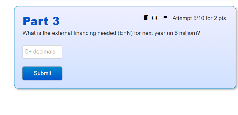 income statement are given below (all numbers in $ million): Assets 47