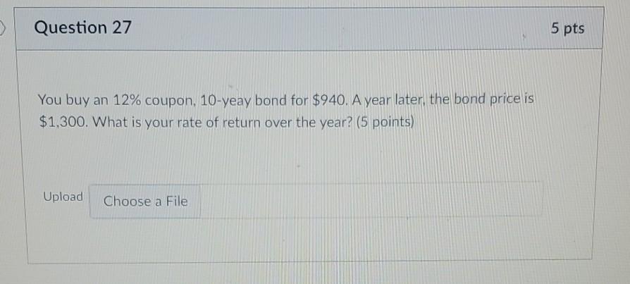 issued by the Etling Corporation have a price of $1075.36 and a
