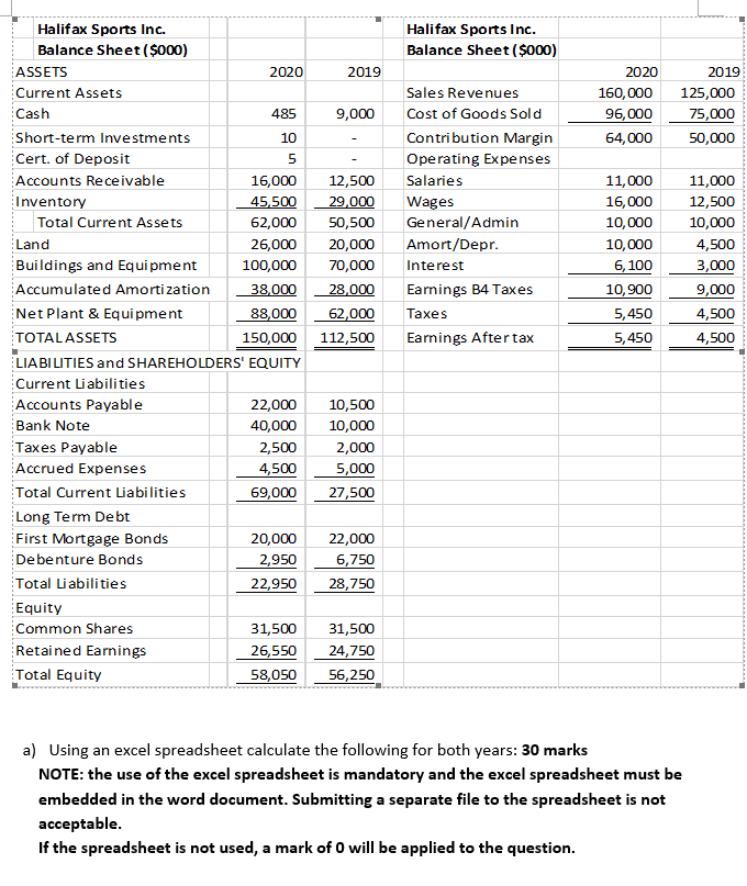 Inc. using an excel spreadsheet. The firm has 2 million shares authorized