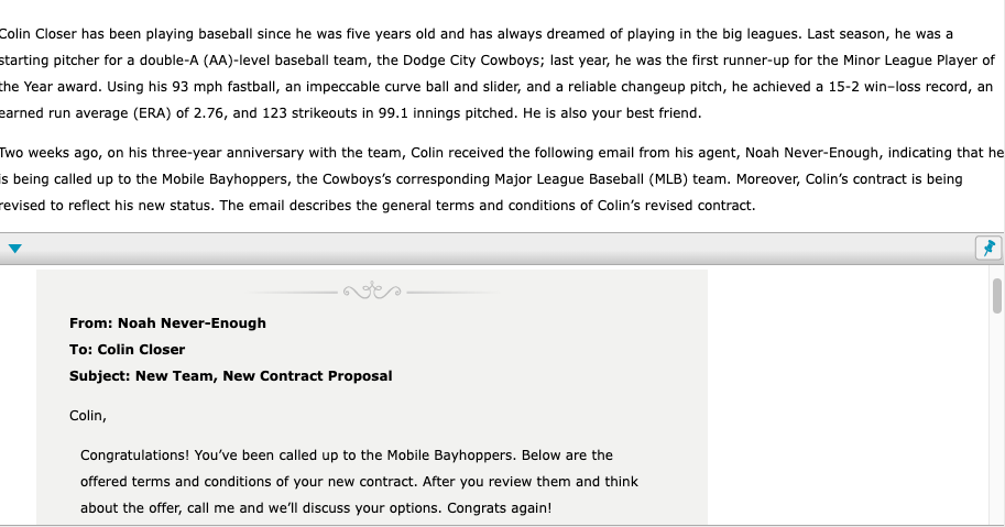  Colin Closer has been playing baseball since he was five years