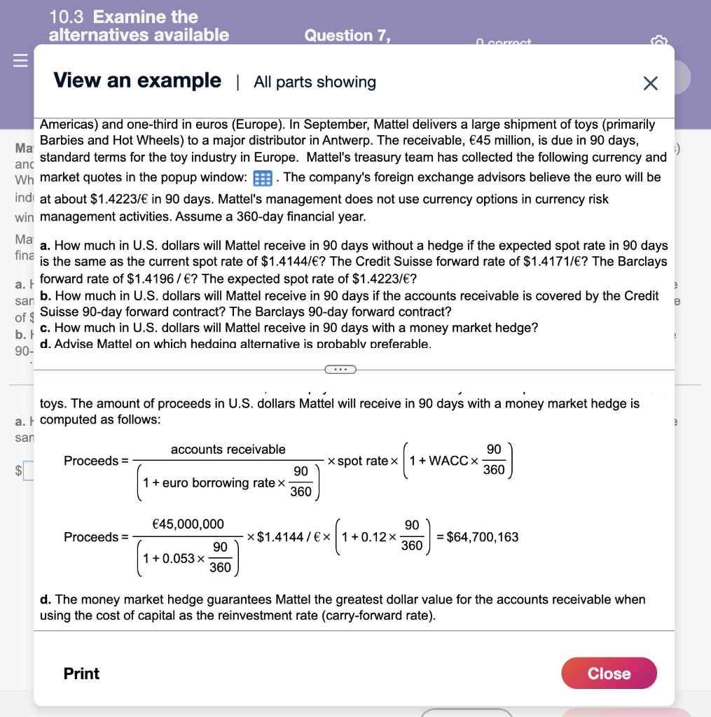Can someone explain that math and write out the order in