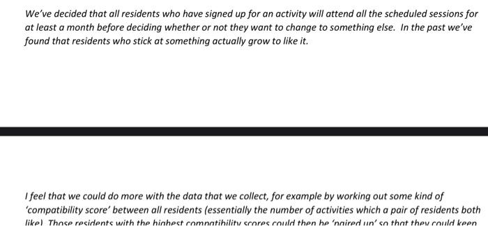 declining because of Covid related issues. The basic premise is that visiting