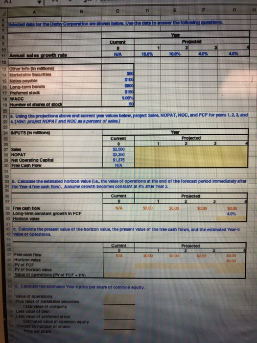 to answer the following questions Year Current 11 Annual sales growth rate