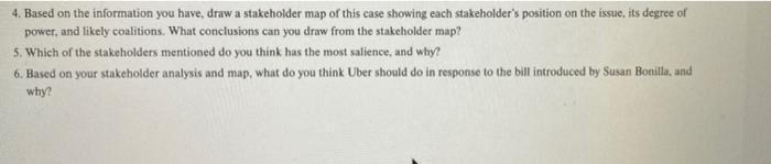  answer 4,5,6 4. Based on the information you have, draw a
