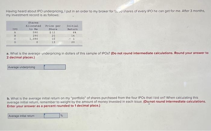can someone pls solve a and b for me please!? Having heard