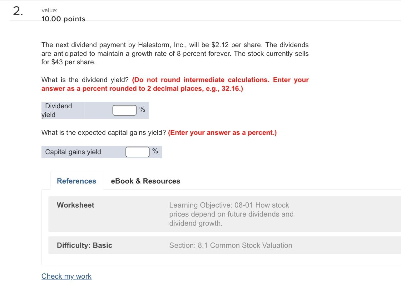 will be $1.52 per share. The dividends are anticipated to maintain a