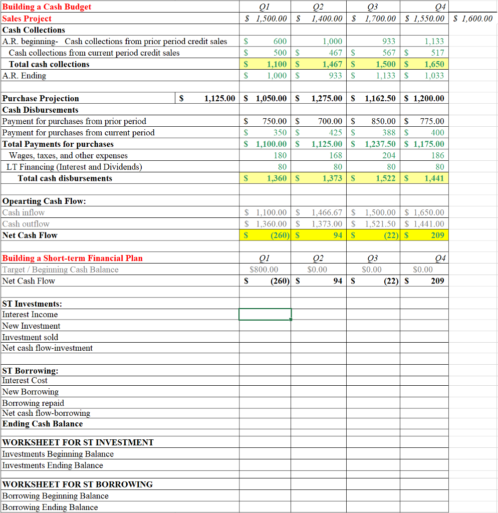 Please also show work so I can follow along. Thank you Construct