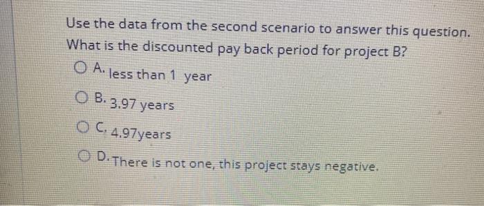 for a company. The company has a WACC of 9.3% Year 0