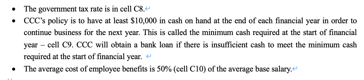 marked with ?? in column C. and label each formula clearly with