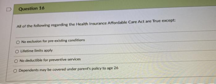 please answer both or i will down vote Question 16 All of