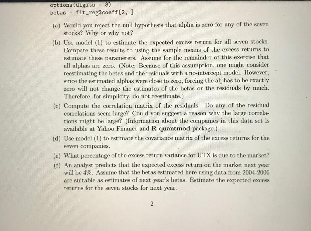 index will be a proxy for the market portfolio and the 90-day