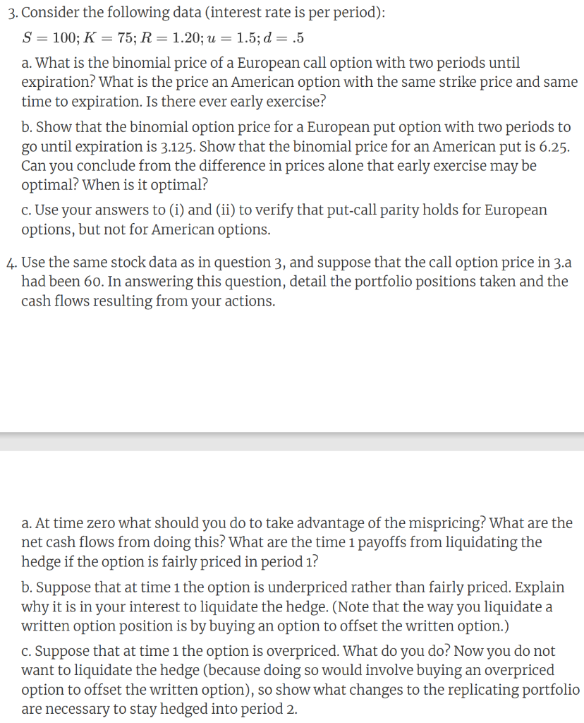 Please answer question 4 using the information from question 3, many thanks!!!
