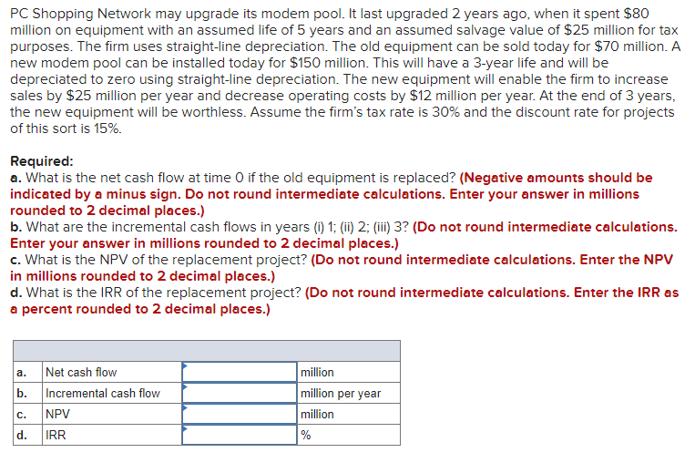 PC Shopping Network may upgrade its modem pool. It last upgraded