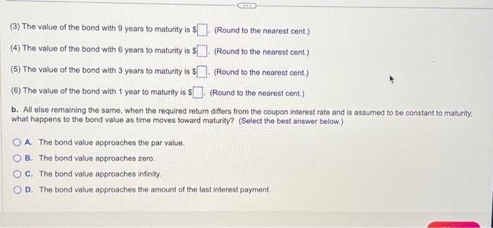 just issued a 15 -year, 14% coupon interest rate, $1,000-par bond that
