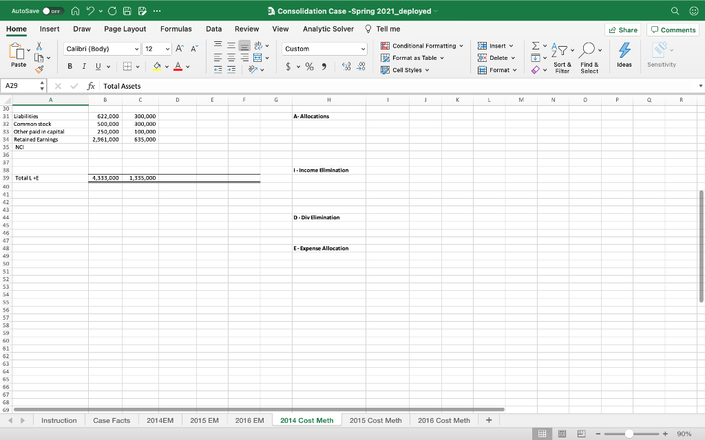 Draw Page Layout Formulas Data Review View Analytic Solver Tell me Arial