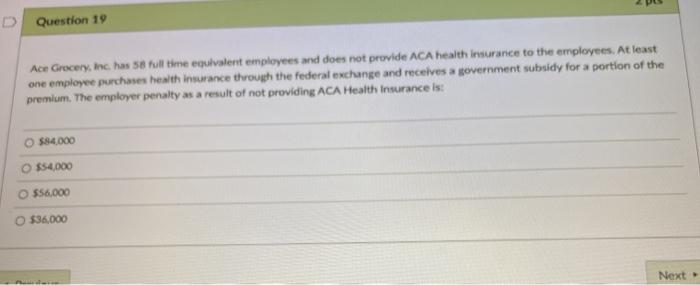 in health insurance is: O Based on a Percentage of the total