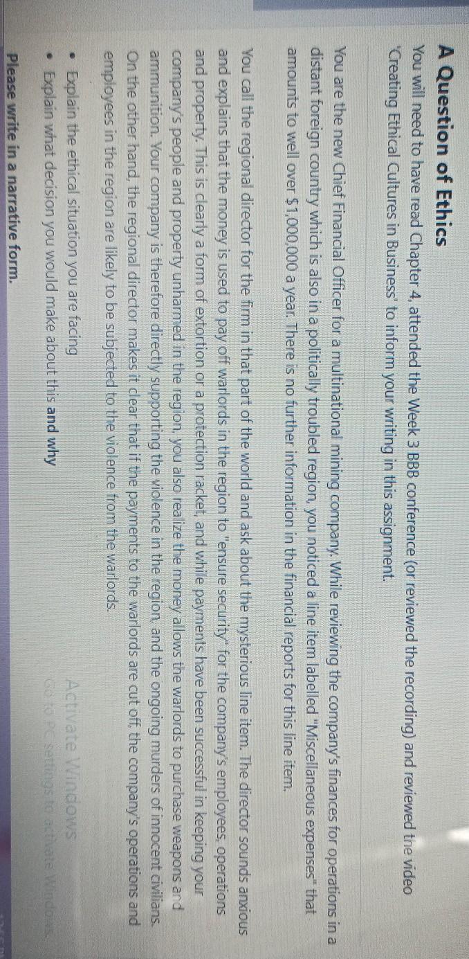 solve it immediately i need this within 1 hour A Question